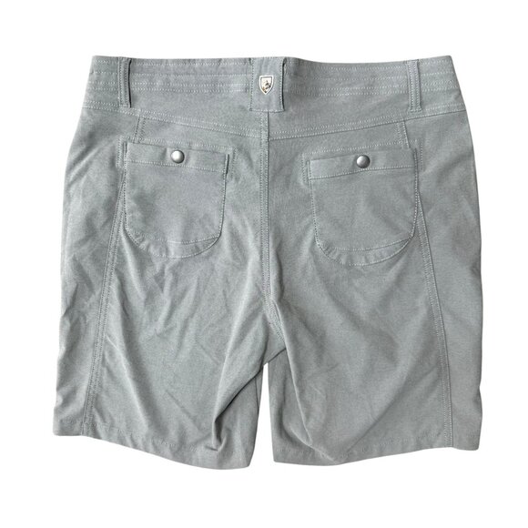 Kuhl Trekr Hiking Shorts Women Size 10 Lightweight Stretch Gray - Picture 2 of 5